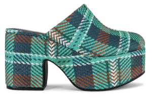 plaid mules fall shoes