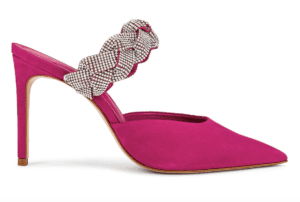 pink fall pump shoe