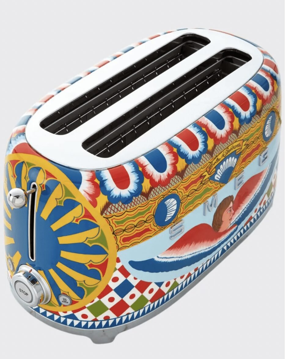 Dolce Gabbana x SMEG Sicily toaster